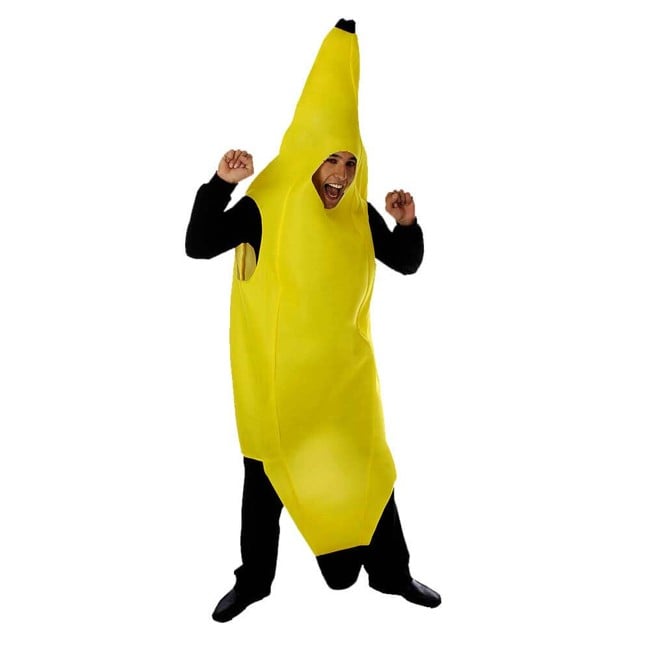 Banan Kostume - Voksen - Onesize