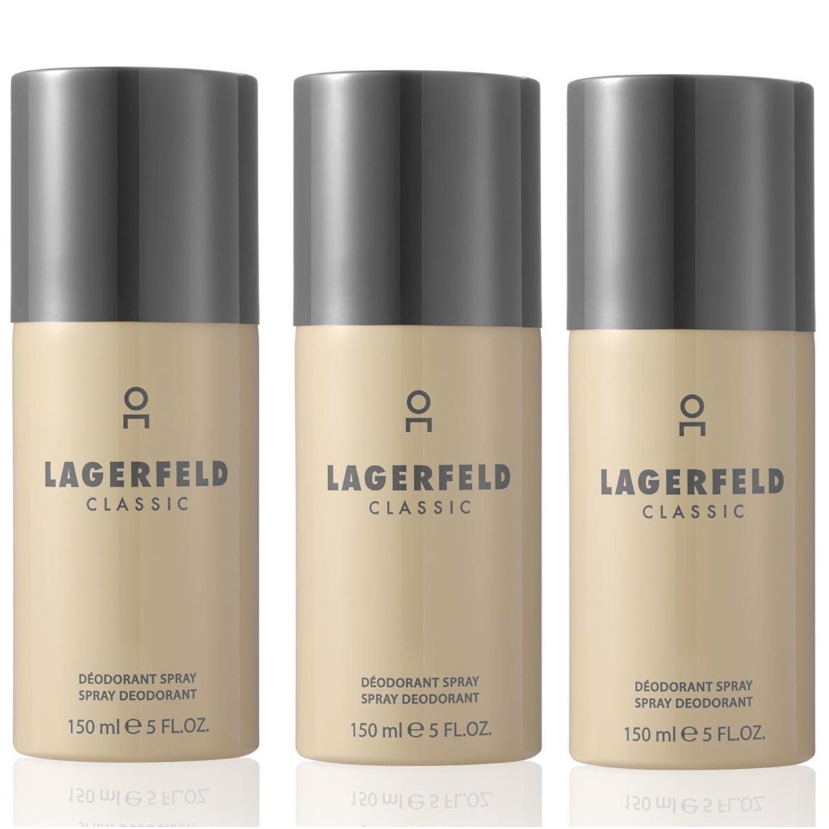 Køb Karl Lagerfeld 3x Classic Deodorant ml - fragt