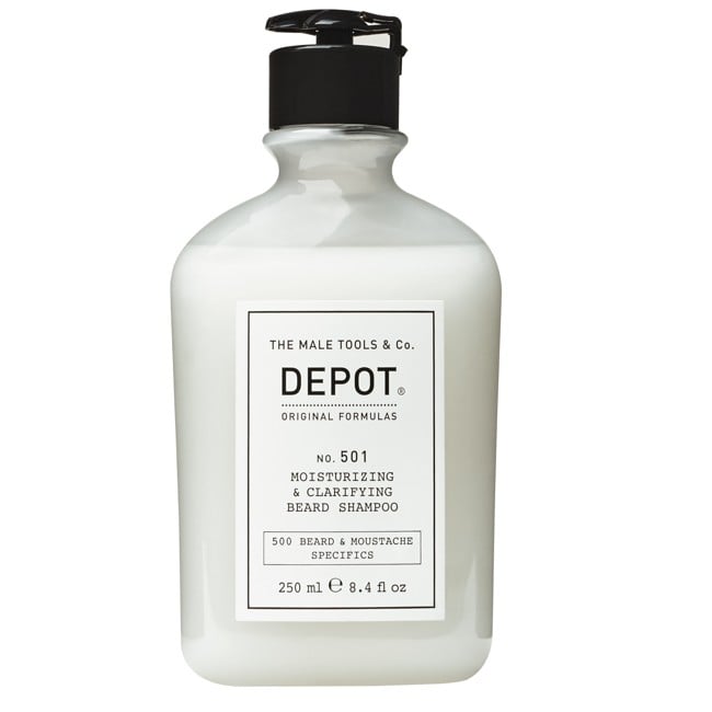 Depot - No. 501 Misturizing & Clarifying Beard Shampoo 250 ml