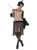 Smiffys - 1920's Coco Flapper Costume - Large (28820L) thumbnail-1