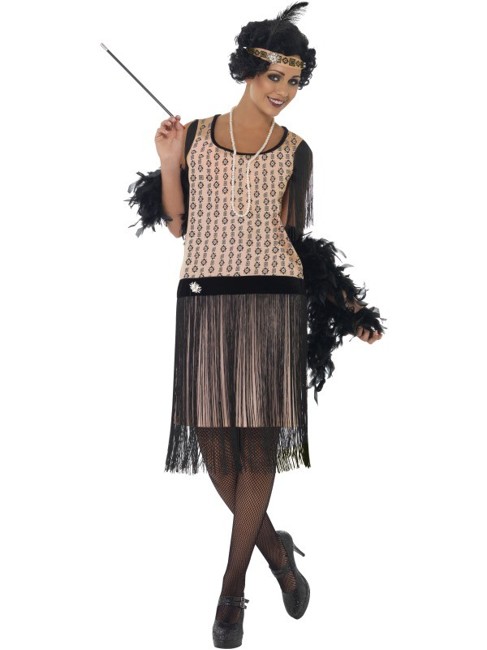 Smiffys - 1920's Coco Flapper Costume - Large (28820L)