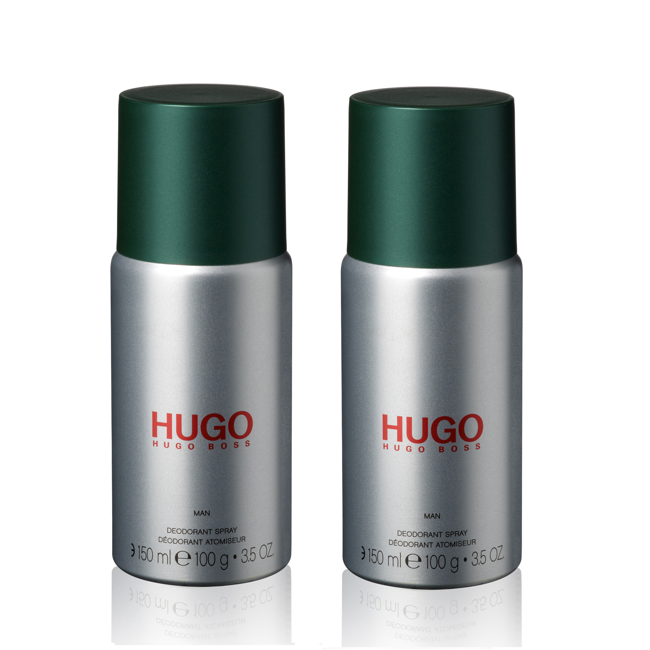 Hugo Boss - 2x  Hugo Man Deodorant Spray 150 ml