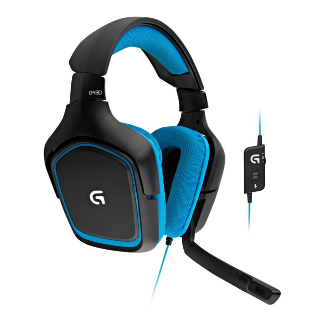 Logitech - G430 Surround Sound Gaming Headset