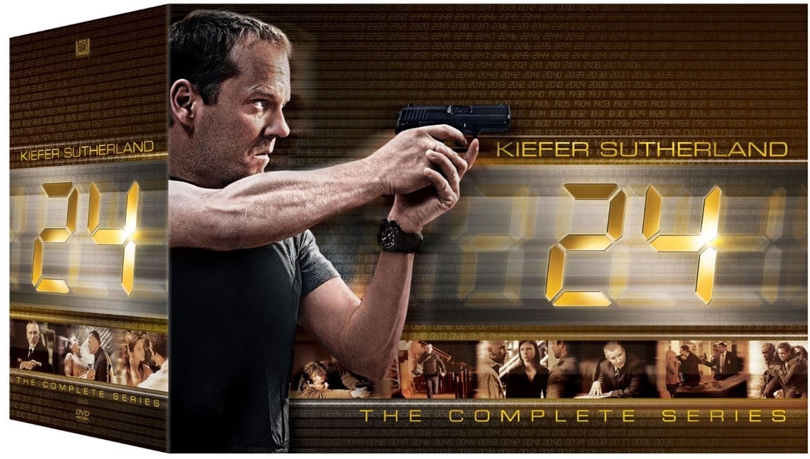 24: Komplette boks - sæson 1-9 + Redemption + Live Another Day (58 disc) - DVD