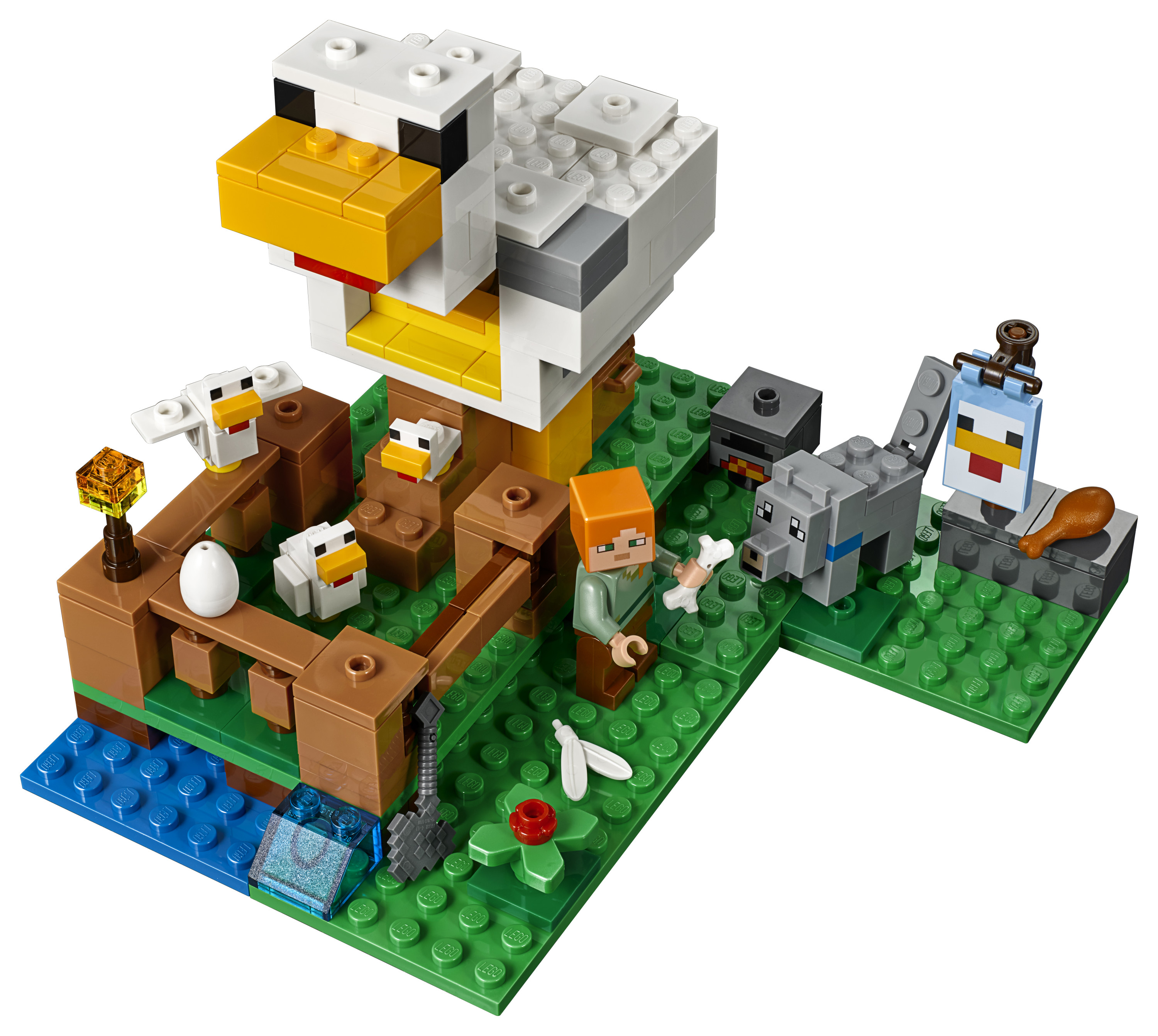 Buy LEGO Minecraft - The Chicken Coop (21140)