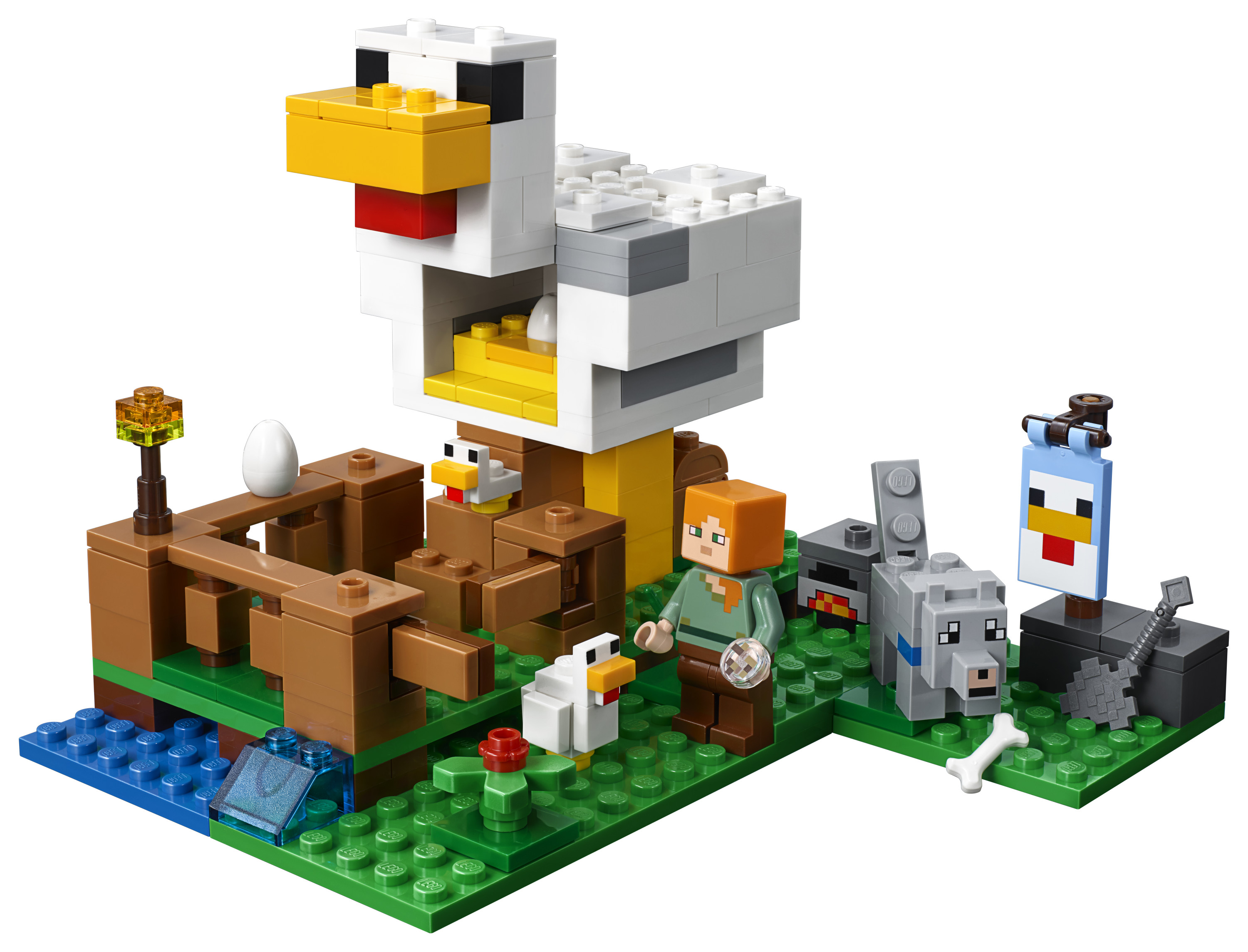 Buy LEGO Minecraft - The Chicken Coop (21140)