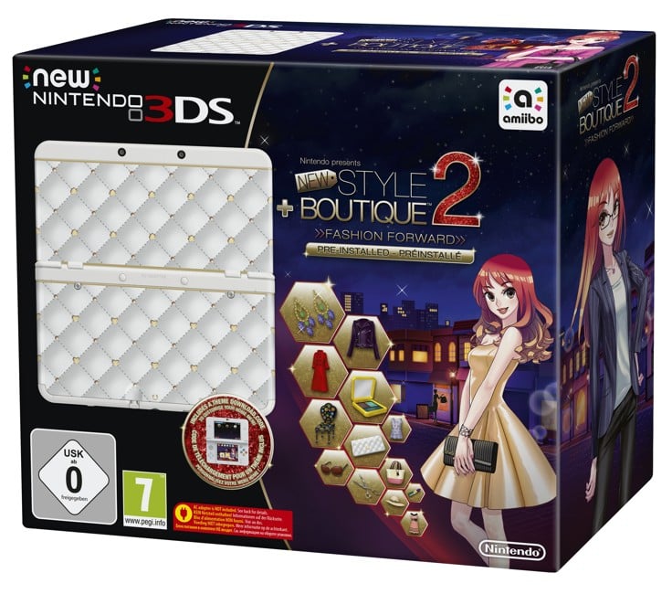 New Nintendo 3DS Console - New Style Boutique 2 Bundle