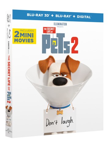 Køb Secret Life Of Pets 2 (3D+2D) - Blu ray