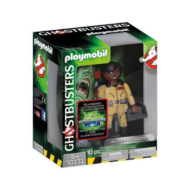 Playmobil - Ghostbusters - Samlefigur - W. Zeddemore, 15 cm (70171)