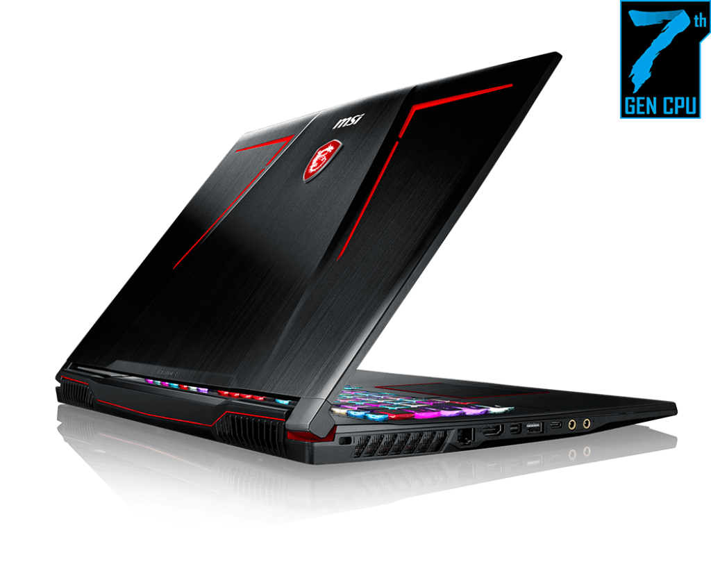 Køb MSI - Gaming Laptop 17,3" i7-7700HQ GTX1070 (Bundle)