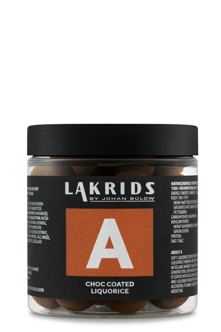 Lakrids By Bülow - A - Chokolade Overtrukket Lakrids 150 g