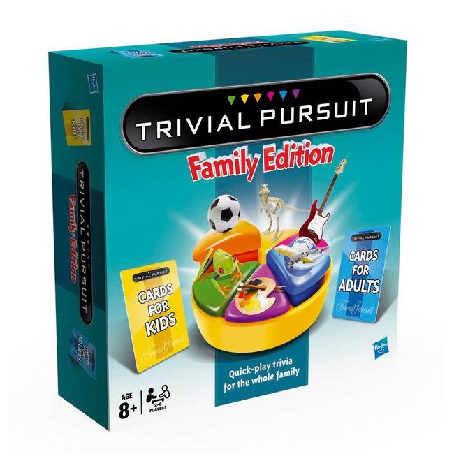Buy Trivial Pursuit Family Edition by Hasbro UK Edition