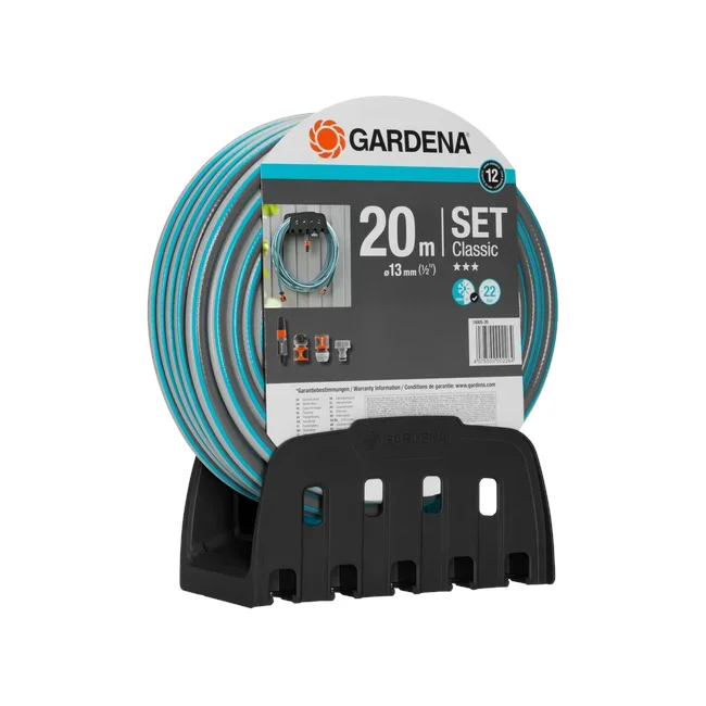 Gardena - Wall Hose Bracket With Hose