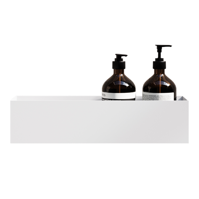 Nichba - Bath Shelf 40 Opbevaringshylde - Hvid