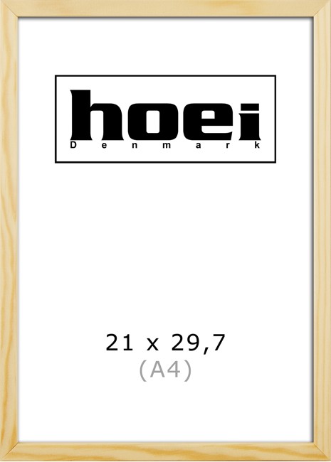Hoei Denmark - Hoei 111 Ramme Glas 21 x 29,7 cm - Fyrtræ