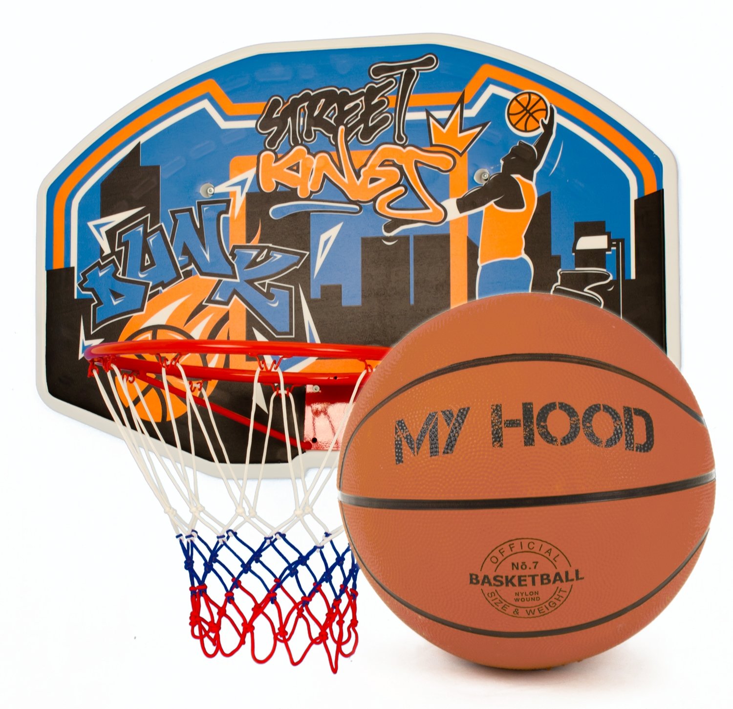 My Hood - Wall-mount Basketball Hoop (304002) - Leker