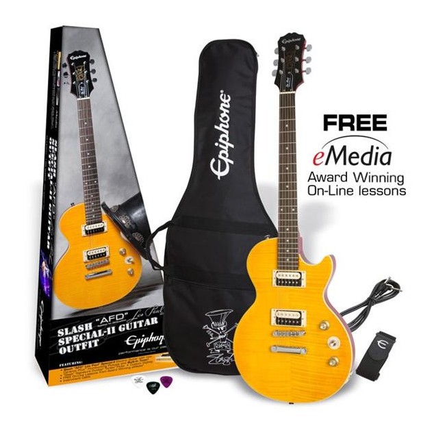 Epiphone - Les Paul Special II  - "SLASH" AFD Outfit Bundle - Elektrisk Guitar Start Pakke