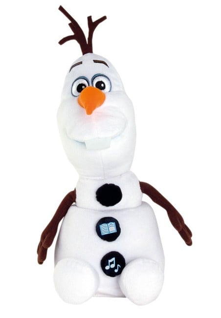 Frost - Talende Olaf i blød plys