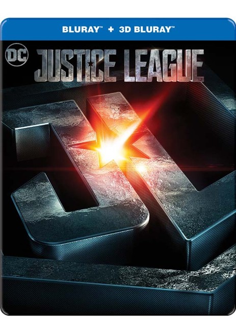 Justice League - Steelbook (3D Blu-Ray)