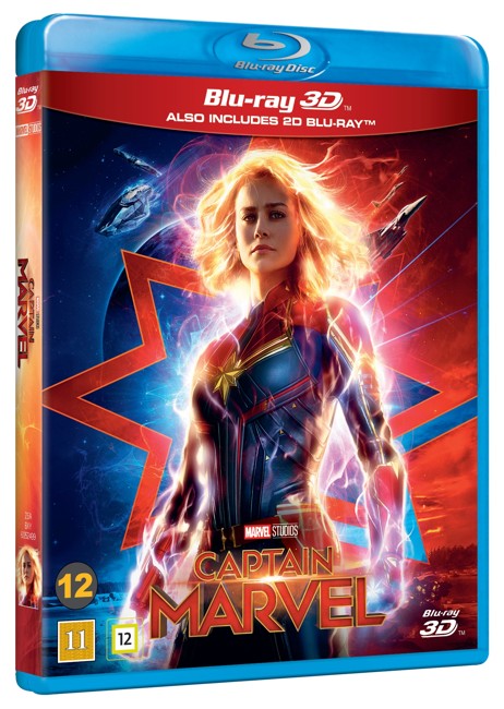 Captain Marvel 2D+3D - Blu ray
