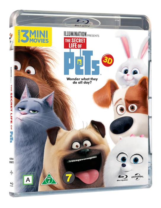Secret Life of Pets (3D Blu-Ray)