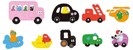 Barbo Toys - Puzzle - Barbapapa Transport (9 puslespil) thumbnail-2