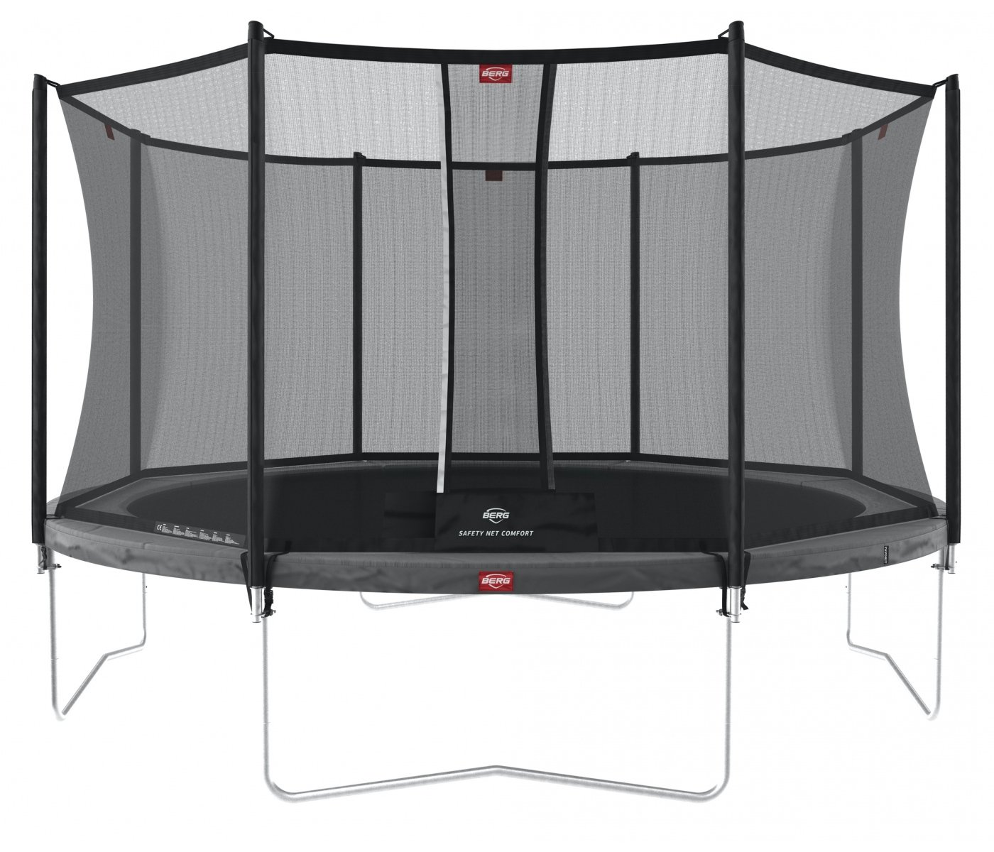 Kaufe BERG - Favorit 330 Trampoline + Comfort Safety Net - Grey - Versandkostenfrei