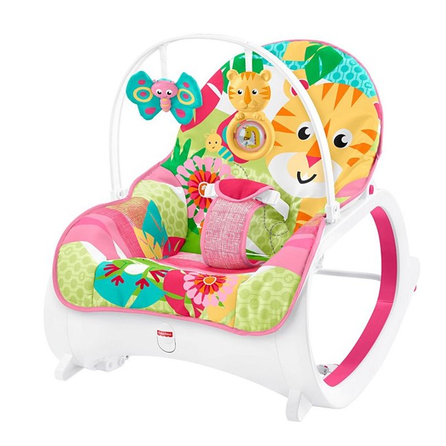 Fisher Price - Pink Infant-to-Toddler Rocker Vippestol