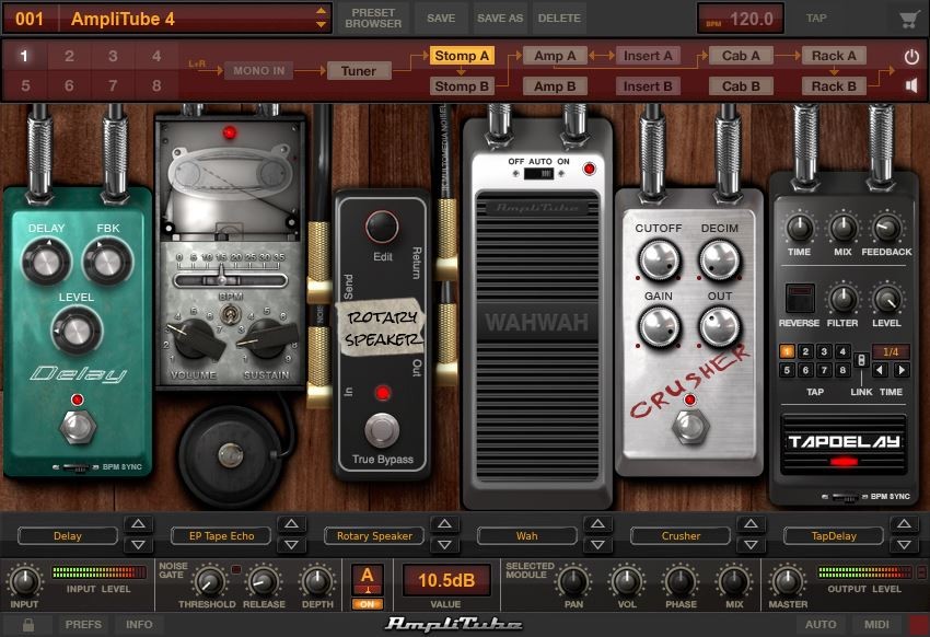 Koop Ik Multimedia Amplitube 4 Deluxe Guitar Plugin Software Download