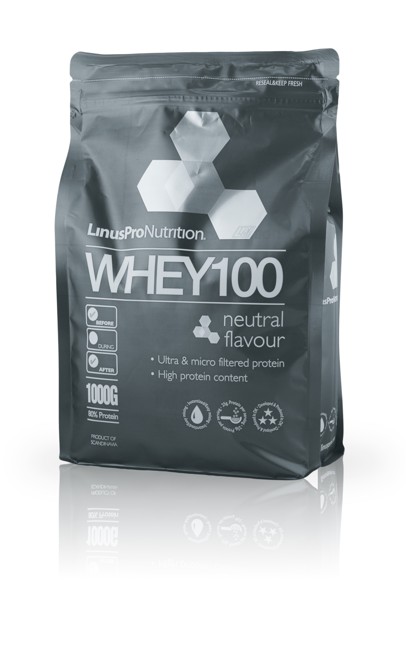 LinusPro WHEY100 Protein - Neutral - 1kg
