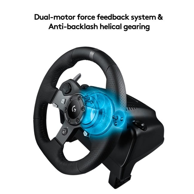Logitech - G920 Driving Force Racing Wheel For PC & XB1