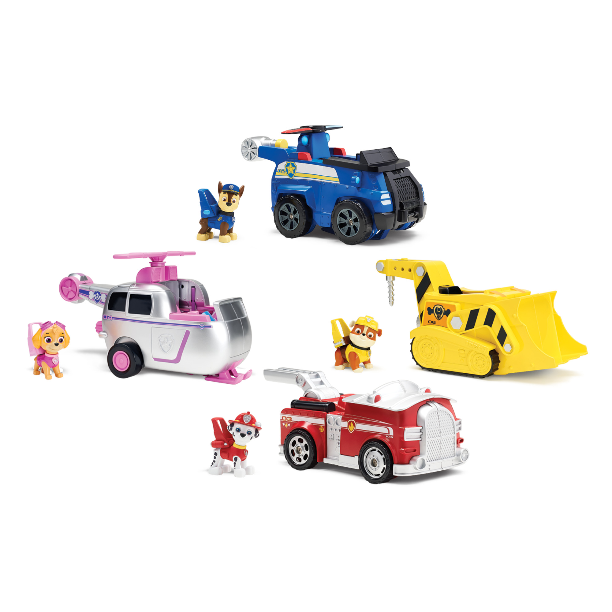 Paw Patrol - Flip and Fly Vehicles Asst.