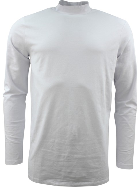 Lindbergh Stretch Turtleneck T-shirt White