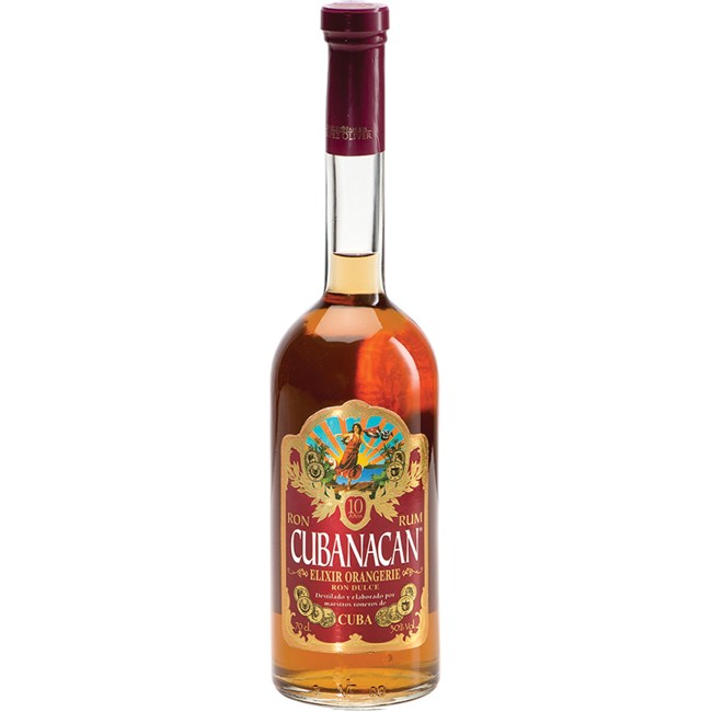 Cubanacan - Elixir Orangerie Solera 10 år Rom, 70 cl