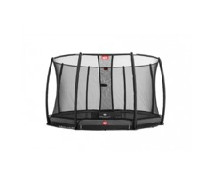 BERG - InGround Champion 330 Trampoline + Deluxe Safety Net - Grey (35.41.91.02)