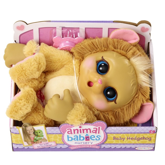 Animal Babies Nursery Plush Doll Baby Hedgehog