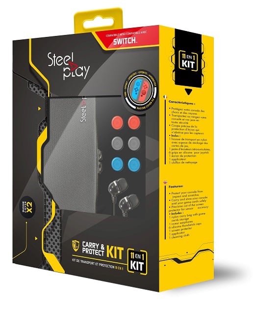 Steelplay Kit Carry&Protect - Videospill og konsoller