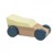 Sebra - Træ mobil legetøj - Racerbil - Gul (3019303) thumbnail-1