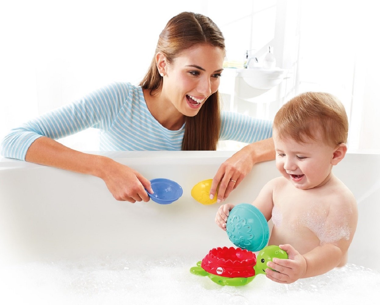 fisher price bath turtle