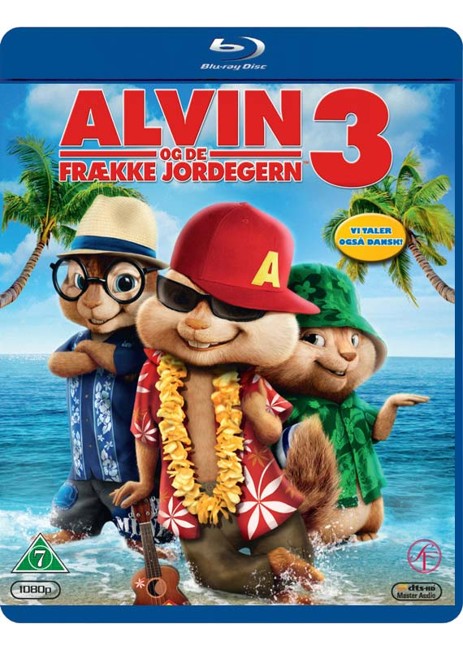 Alvin og de frække jordegern 3 (Blu-Ray)