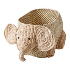 Rice - Woven Storage Animal - Elephant