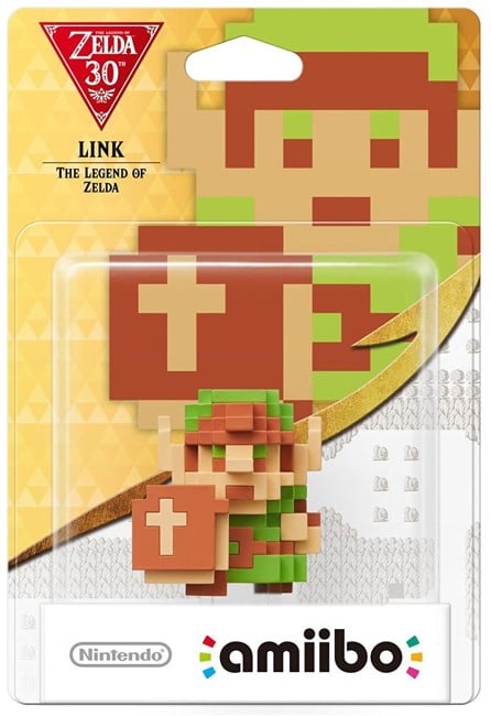 Nintendo Amiibo Figurine 8 Bit Link