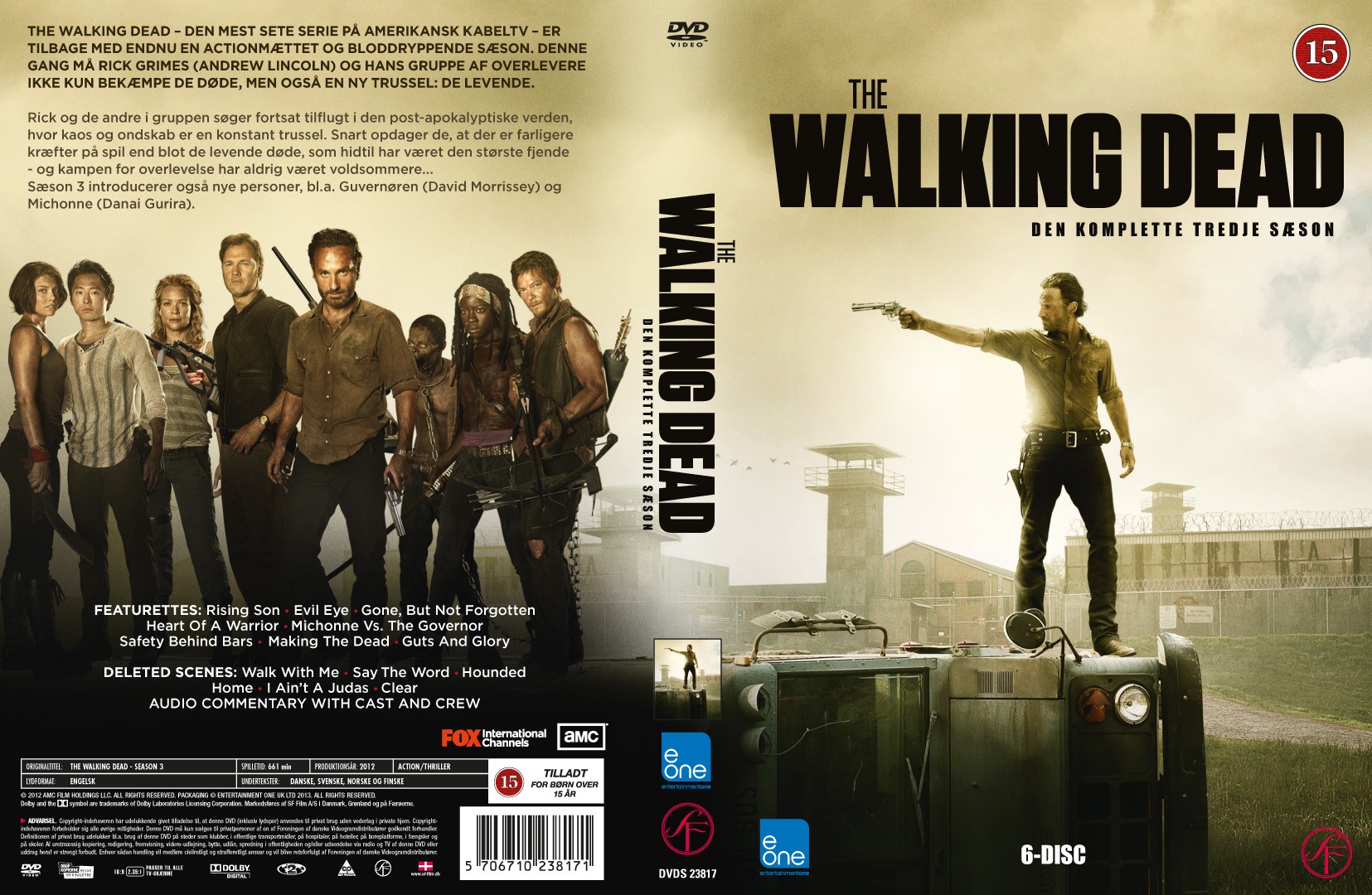 Köp The Walking Dead Season 3 Dvd Season 3 Complete Edition 