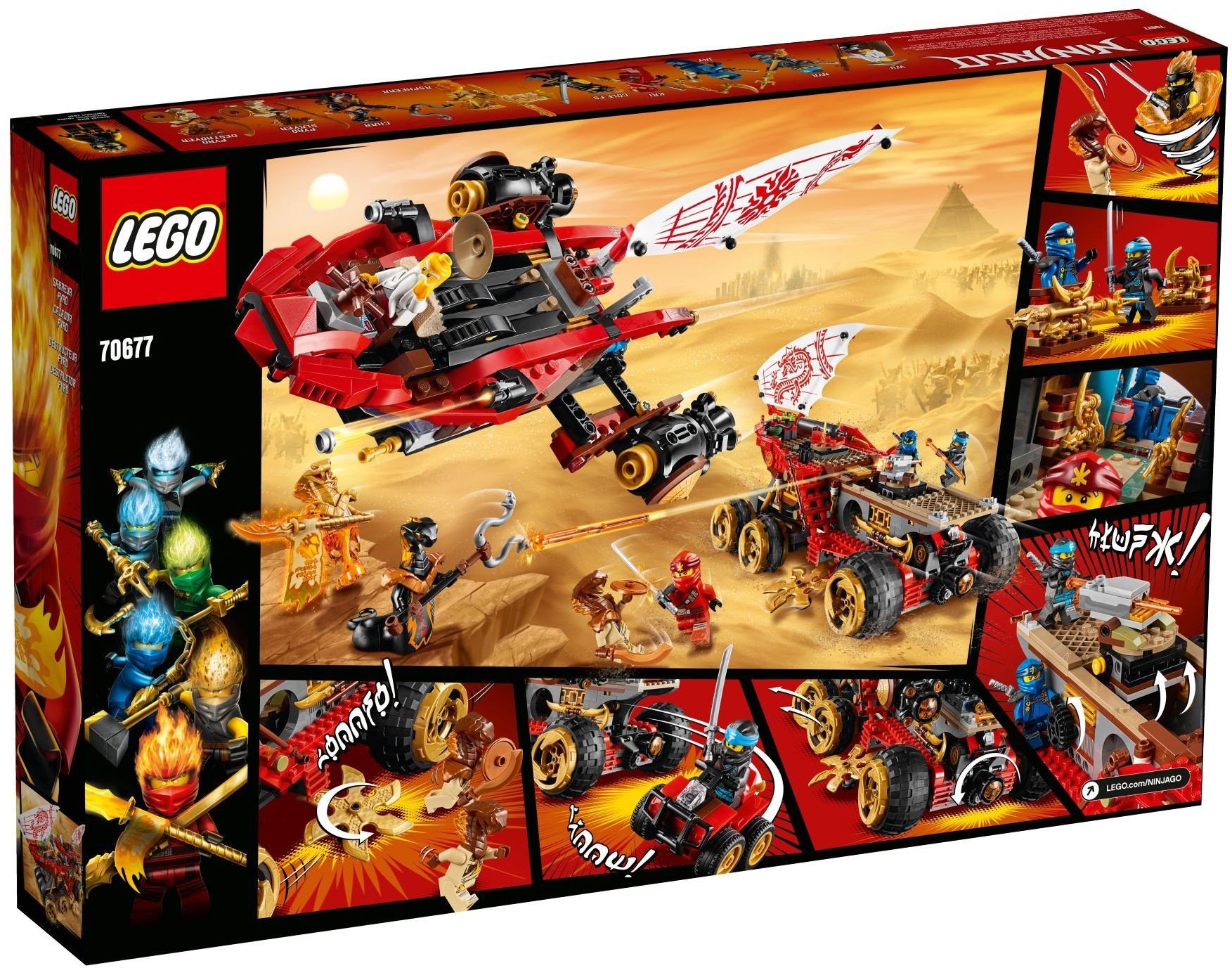 Kjøp LEGO Ninjago - Land Bounty (70677)