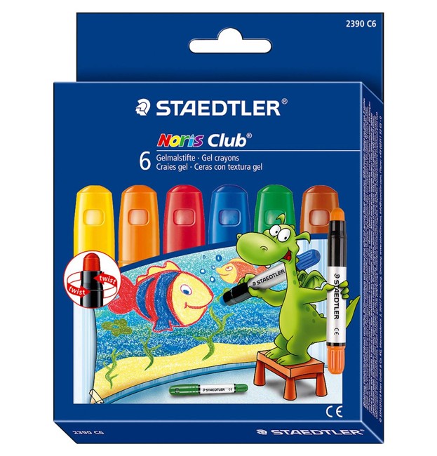 Staedtler - Gel crayon NC Basic 6 pcs (2390 C6)
