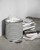 House Doctor - Storage Bag Stripes Medium - Black/White (205720350) thumbnail-3