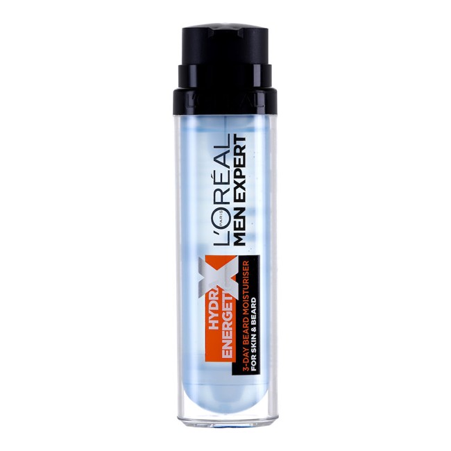 L'Oréal -  Men Expert Hydra Energetic 3 - Gel Til Ansigt og Skæg 50 ml