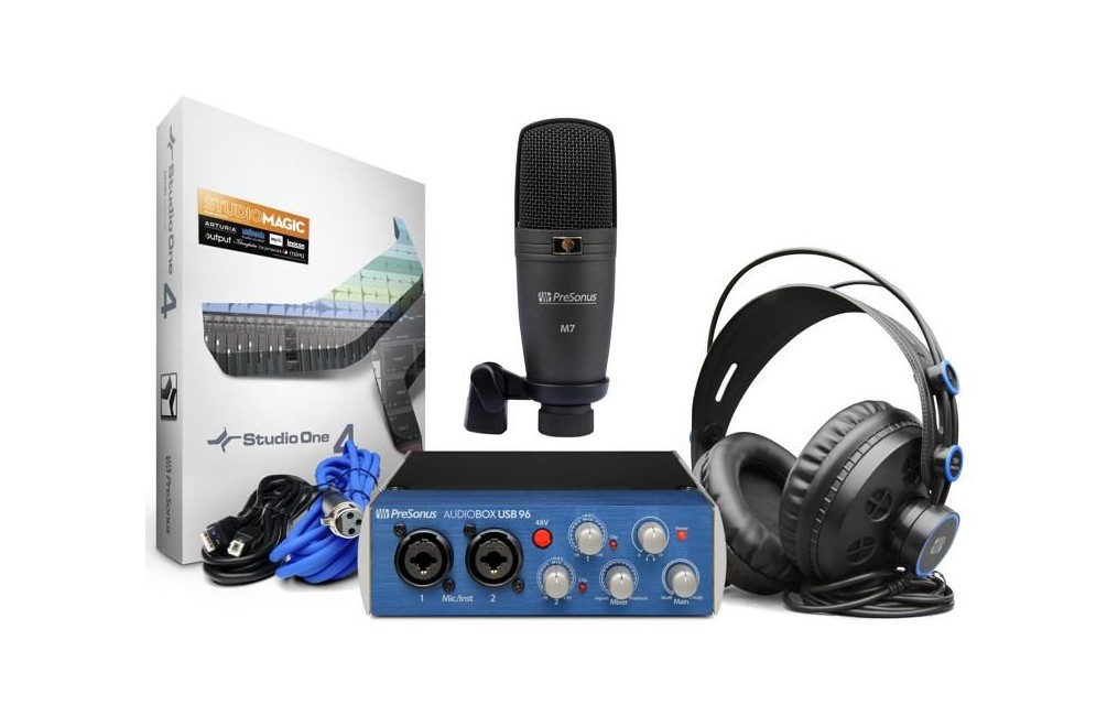 Presonus - Audiobox USB 96 Studio - USB Audio Lydkort & Studie Bundle