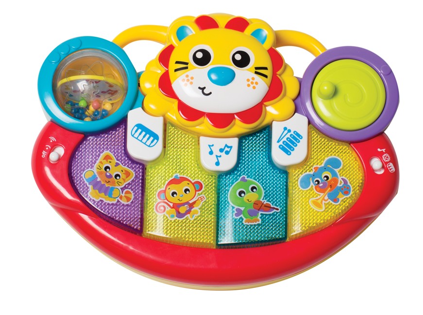 Playgro - Jerry's Class - Lion Activity Kick Toy Piano (1-6385508)