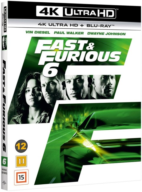 The Fast And The Furious 6 (4K Blu-Ray)